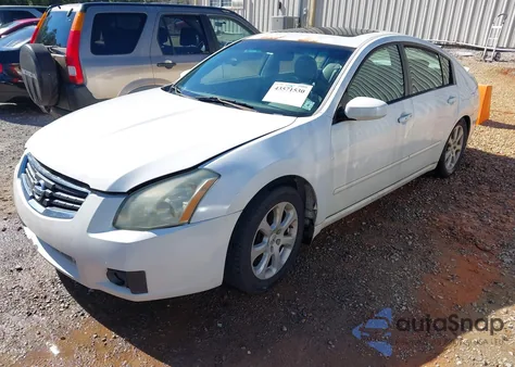 2007 Nissan Maxima 3.5 Sl z USA, uszkodzony, nr VIN 1N4BA41E17C846630